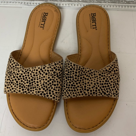 womens animal print sandals